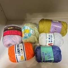 毛糸🧶残り少ないです‼️１個￥55-(税込)〜✨️ハマナカスラブモヘアノットタムライト等あみ糸手芸の画像