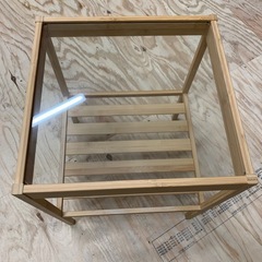 木製　　サイドテーブルの画像