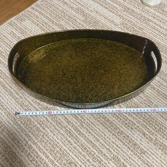 津軽塗り　お盆の画像