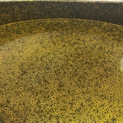 津軽塗り　お盆の画像