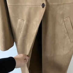 美品　AZUL  ロングチェスターコート　　Mの画像