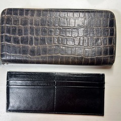 12900円　aniary  長財布　クロコの画像