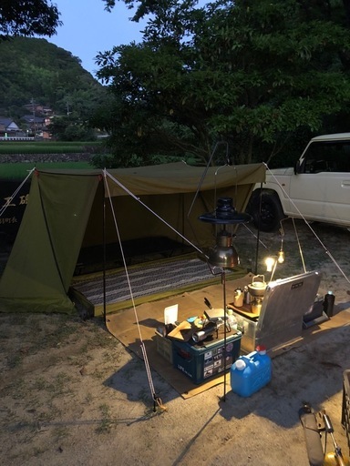 テンマクデザイン　炎幕　TC 　軍幕　焚火　テント　開封未使用品　廃盤