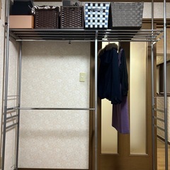 パイプ　ハンガーラックの画像