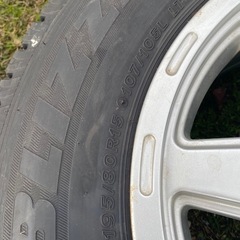 ハイエース　キャラバン等　スタッドレス　ブリザックの画像