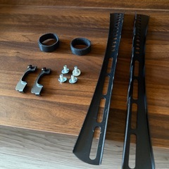 【決まりました】棚付き移動式テレビスタンドをワンコインにてお譲りいたしますの画像