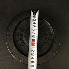 ダンベル 2点セット 金属製 2.5kg×4/1.25kg×4 筋トレ トレーニング エクササイズ 25l菊Eの画像