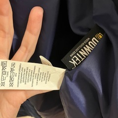 LL Bean ダウンコート　ブルーの画像