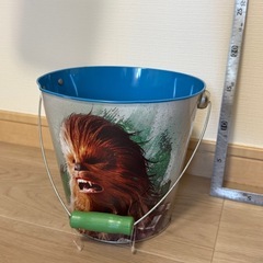 スターウォーズ　缶　バケツ　レイ　チューバッカの画像