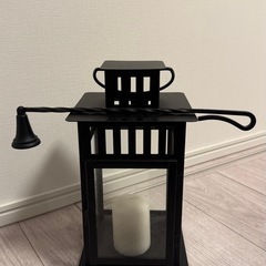 IKEA ボッルビー　ブロックキャンドル用ランタンの画像