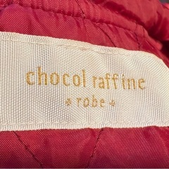 フード付き　ダッフルコート　レディースの画像