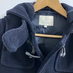 BYBC ∵パイルメルトンショートダッフルコート/ブラック・ネイビー ◆の画像