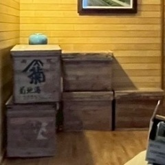 茶箱　昭和レトロ　5箱の画像