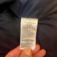 GAP ダウンジャケット　キッズ　S 120の画像