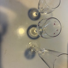 ４個　シャンパングラス　ワイングラス　グラス　の画像