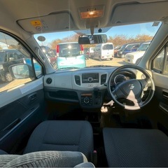 【支払総額17.8万円】h27年式 ワゴンR昇降シート車 車検令和9年12月 修復歴なし 機関良好 内外装良好 アイドリングストップ 試乗可能！ の画像