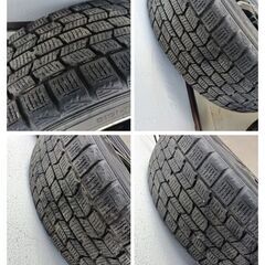 スタッドレスホイール付き4本セット　20 30系プリウスなど用の画像