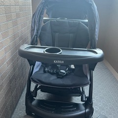 KATOJI　二人乗りベビーカー 二人でゴーDXの画像