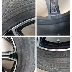 スタッドレスホイール付き4本セット　20 30系プリウスなど用の画像