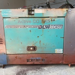 Denyo DLW-300ESW 防音型エンジン溶接・発電機 100V/200V 三相 2人同時用 ディーゼル 動作確認済の画像