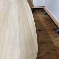 木目調ローテーブル🪴75×50×39cm💫机テーブル座卓家具インテリアの画像