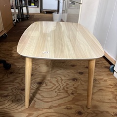 木目調ローテーブル🪴75×50×39cm💫机テーブル座卓家具インテリアの画像