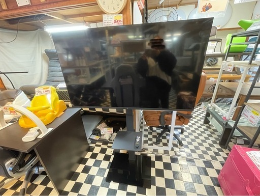 【リサイクルサービス八光】2024年製　FPD チューナーレステレビ 50V型 4K Google TV 液晶テレビ ‎CG50-C2 スタンド付き
