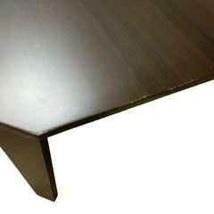 【ジ1207-03】シンプルで使いやすい‼️オリタタミUVテーブル ラスター9060DBRの画像