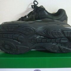 ウィンブルドン スニーカー 054WS 26.5cm ブラック ランニングシューズ WIMBLEDON メンズ 防水スニーカーの画像