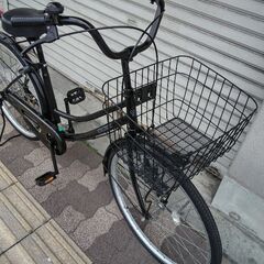 COCONUT[ココナッツ]24吋 ファミリーサイクル 変速なし/ ブラック　の画像