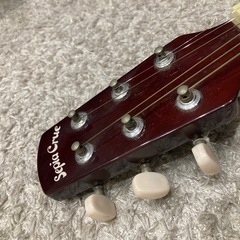 ミニギター　セピアクルーの画像