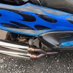 マジェスティ250カスタムペイント始動良好の画像