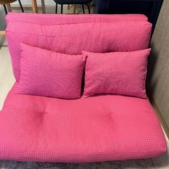 【3wayでベッドにも】1〜2人掛けソファの画像