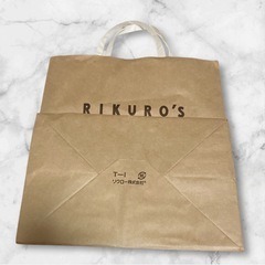 りくろーおじさんや阪急百貨店紙袋5枚の画像