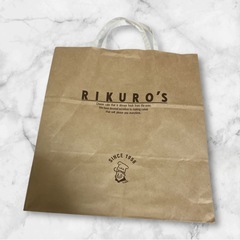 りくろーおじさんや阪急百貨店紙袋5枚の画像