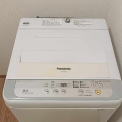 修理が必要な洗濯機の画像
