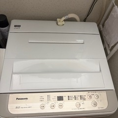 Panasonic洗濯機5kg NA-F50B13  2020年式の画像