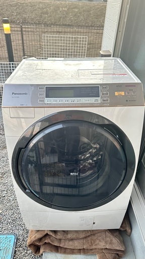Panasonic NA-VX7500L ドラム式洗濯乾燥機 ホワイト 