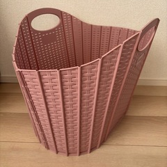 ランドリーバスケット　未使用の画像