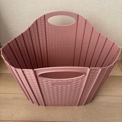 ランドリーバスケット　未使用の画像
