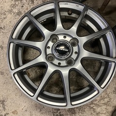 14インチアルミホイール2本　5J ＋45 ホットスタッフの画像