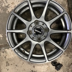 14インチアルミホイール2本　5J ＋45 ホットスタッフの画像