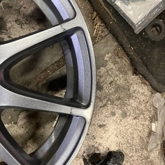 14インチアルミホイール2本　5J ＋45 ホットスタッフの画像