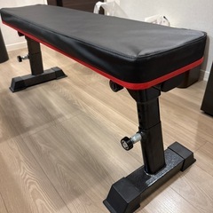 フラットベンチ　高さ調整　トレーニング
ベンチ　YouTenの画像