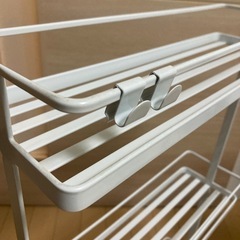 キャスター付き3段ラックの画像