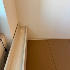 シングルベッドフレーム（ニトリ美品）の画像