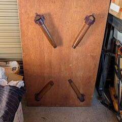 まだ使えます　脚折れテーブル　の画像