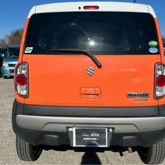 【支払総額27.8万円】お洒落な2トーンハスラー4WD車検令和9年12月機関良好 内外装良好 フルセグTV Bluetooth バックカメラ 修復歴無しの画像