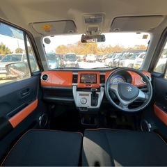 【支払総額27.8万円】お洒落な2トーンハスラー4WD車検令和9年12月機関良好 内外装良好 フルセグTV Bluetooth バックカメラ 修復歴無しの画像