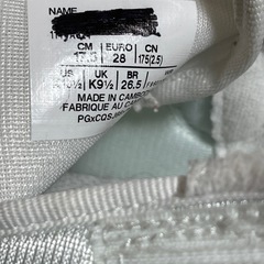 アシックス　17.5cm スニーカー　&上履きセット
の画像